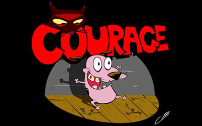 illustration_Courage the cowardly dog (Thème du chat)_56